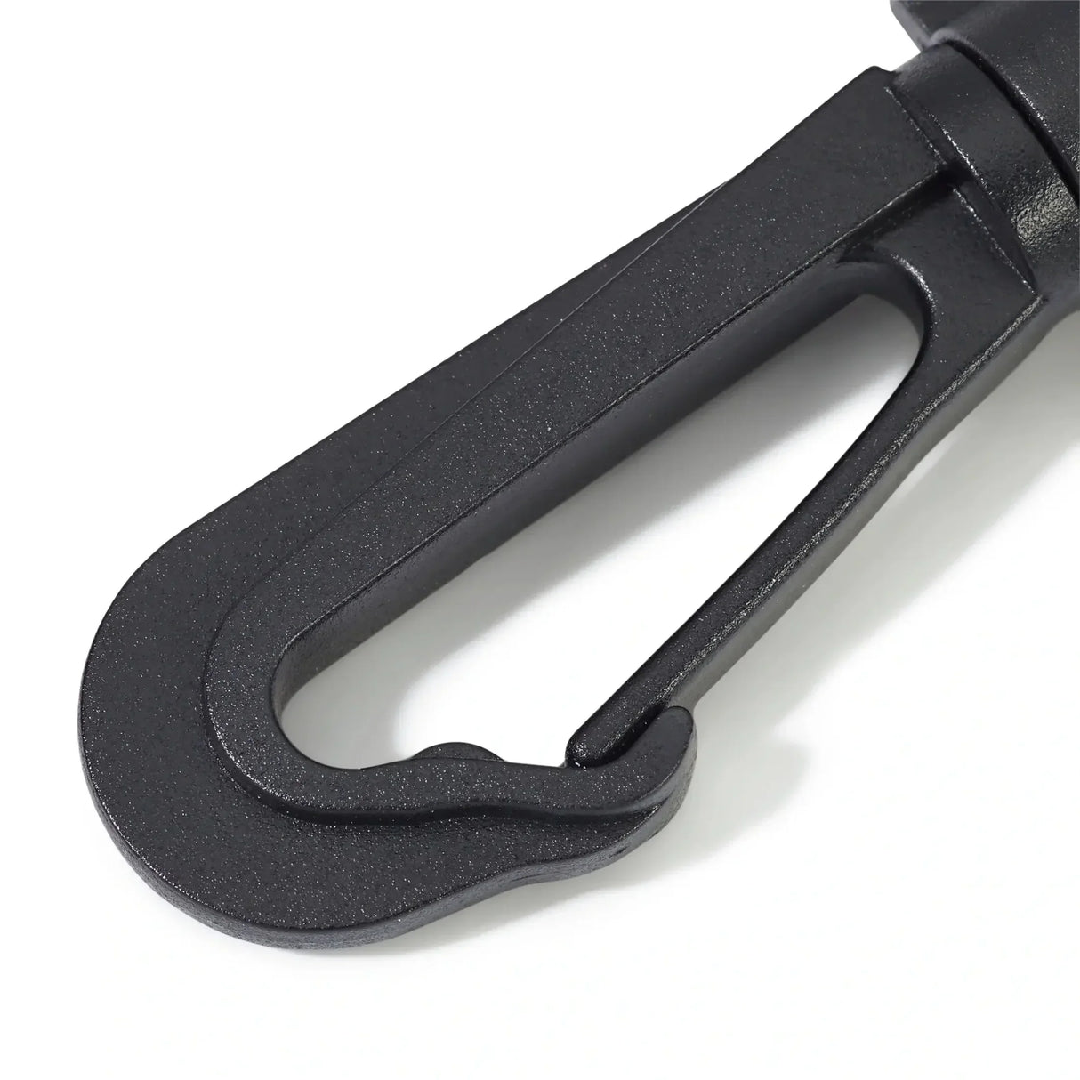 Karabinerhaken-Set von Prym mit 2 Haken, 30 mm Breite, ideal für vielseitige Befestigungen in Taschen, Rucksäcken und DIY-Projekten. Nahaufnahme