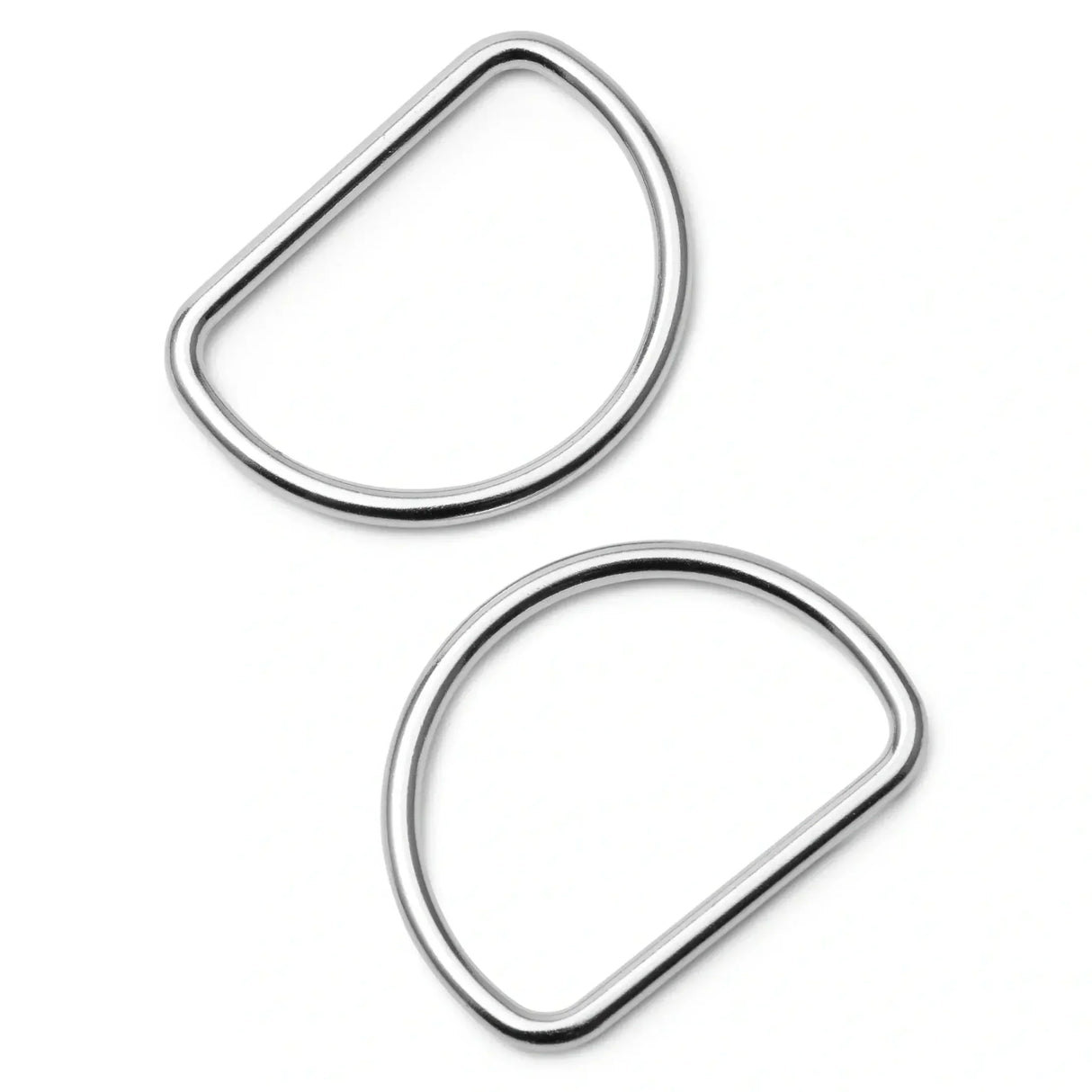 Prym Halbrundringe 40 mm aus strapazierfähigem Material, ideal für vielseitige Befestigungen in Taschen, Gürteln und Nähprojekten.