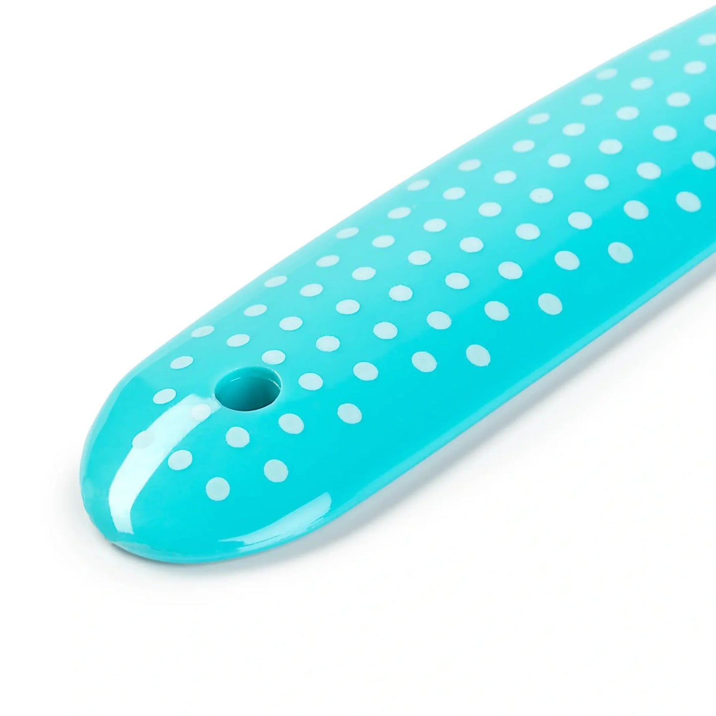 Ecken- und Kantenformer "Prym Love" in Mint, ideal zum Ausformen von verstürzten Ecken, Kanten und Rundungen beim Nähen und Basteln. Hochwertiger Kunststoff, ergonomisches Design. Nahaufnahme