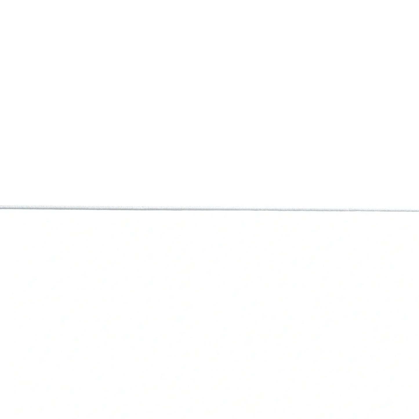 Detailaufnahme der elastischen Kordel, die die Flexibilität und den glatten Glanz der Kordel zeigt.