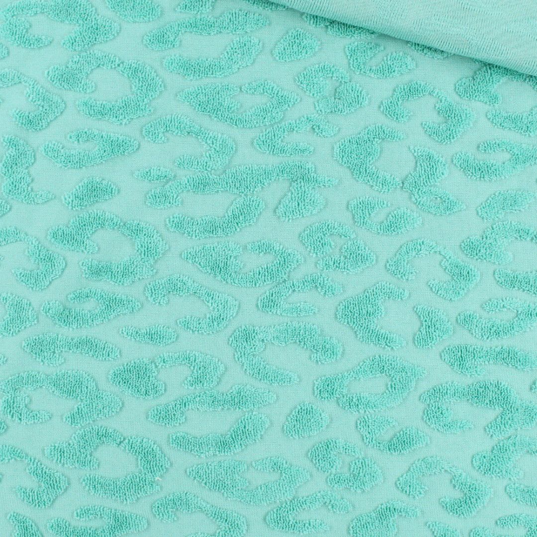 Baumwoll Jacquard Leopard