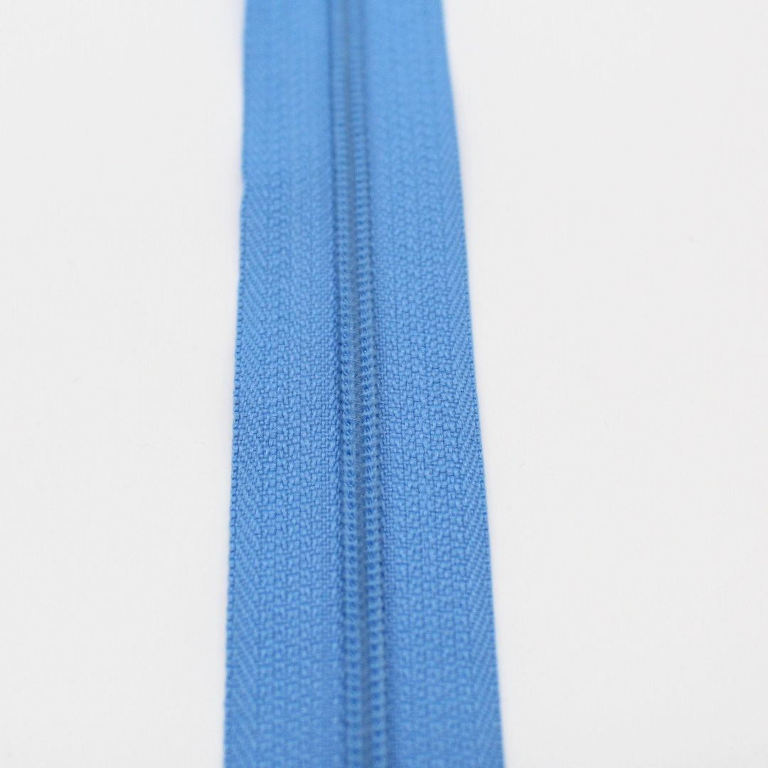 Kunststoff-Spiralreißverschluss 22 cm n Blau