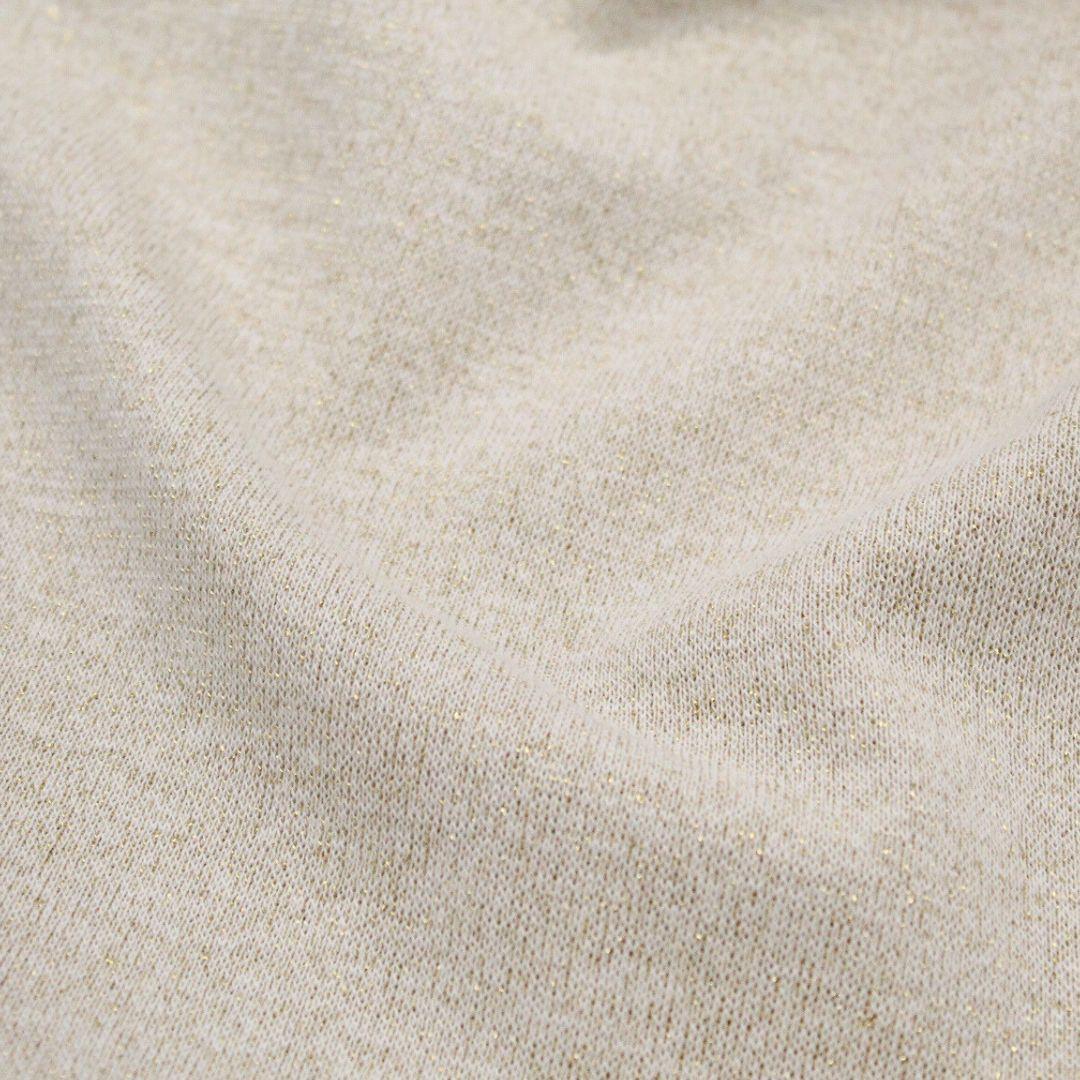 Bündchenstoff Glitzer