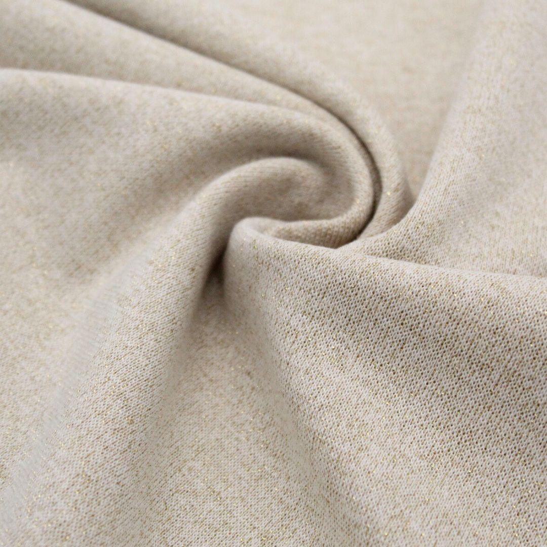 Bündchenstoff Glitzer