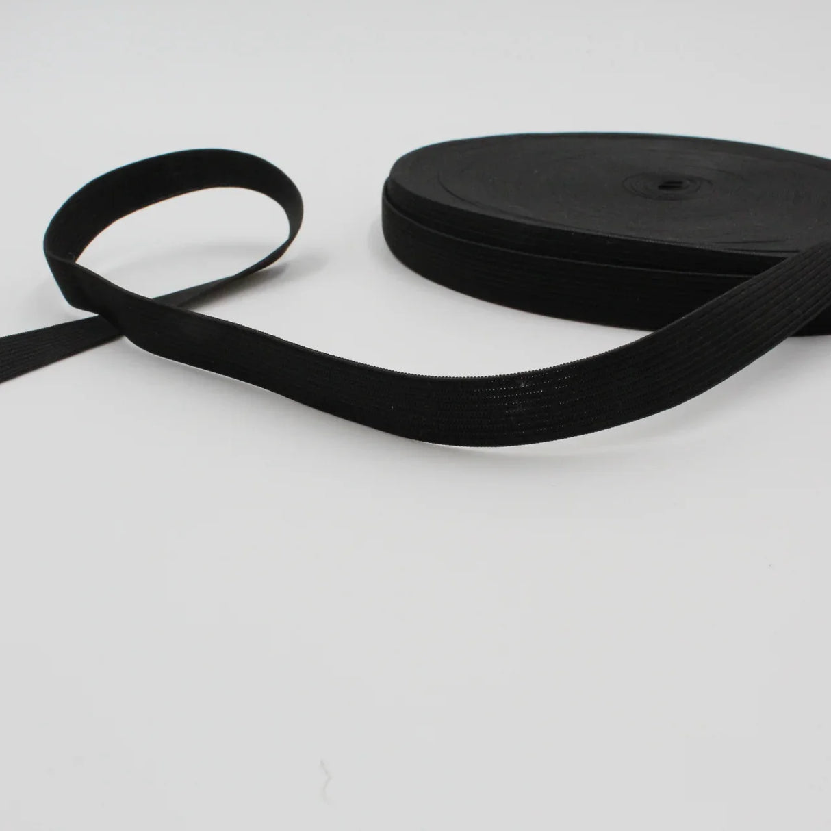Gummiband 15 mm in schwarz | weich