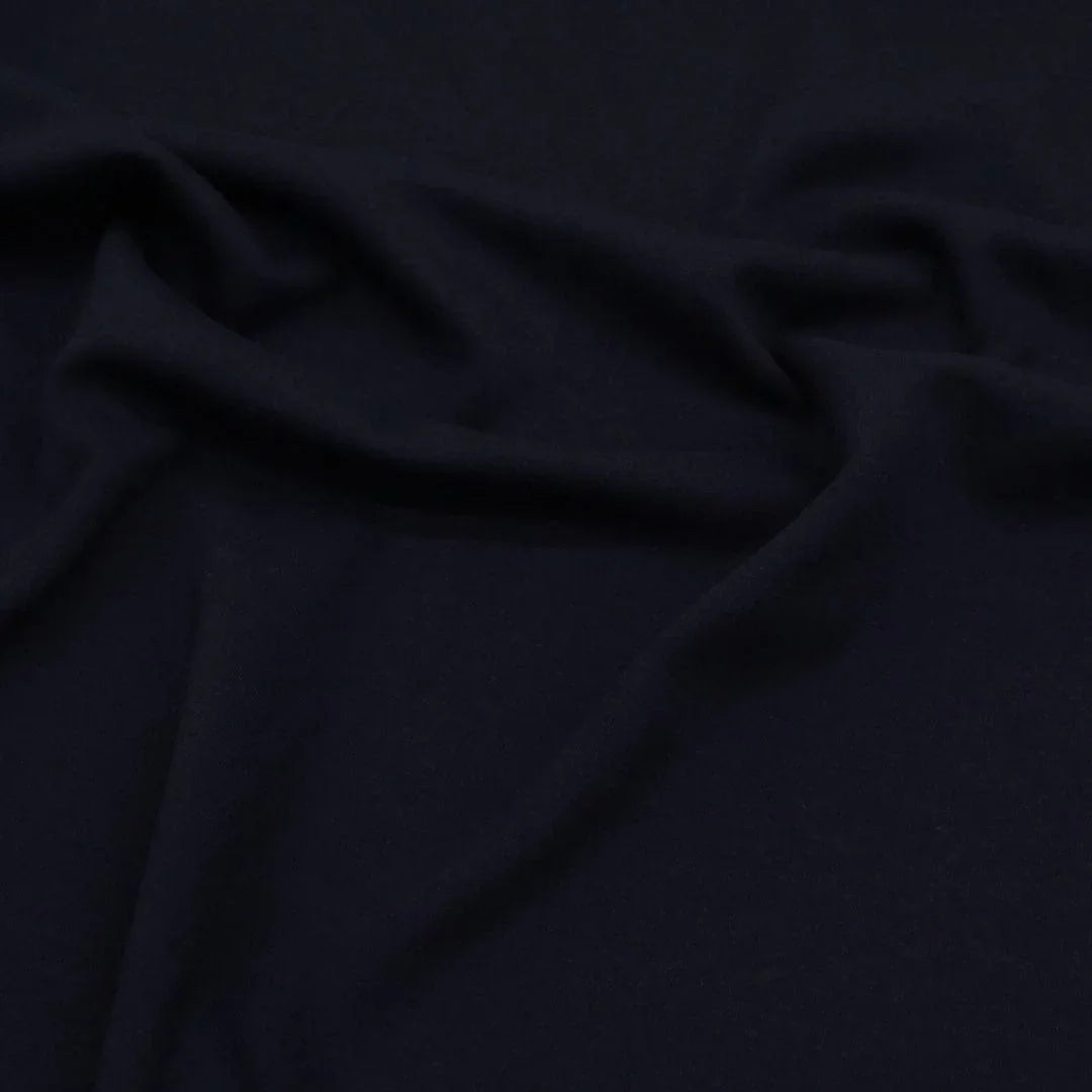 Weicher Interlock Jersey in nachtblau