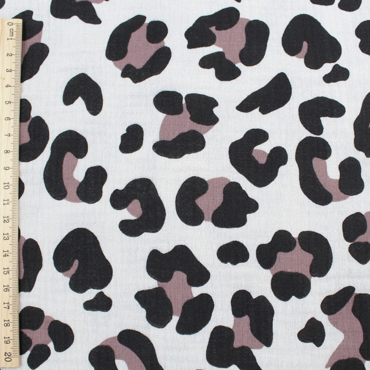Musselinstoff Panther Beige