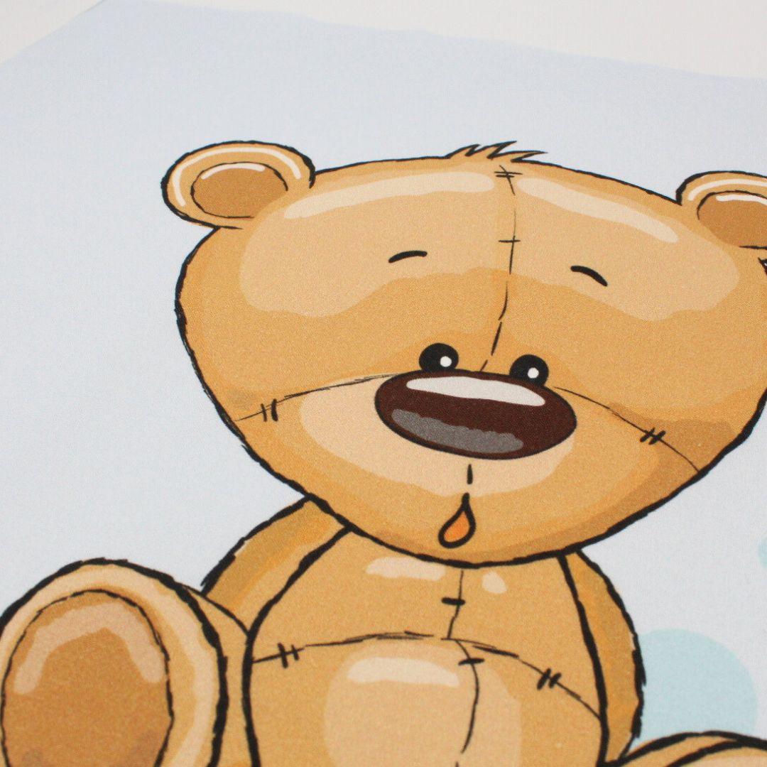 Baumwollpanel Oeko-Tex zertifiziert: Oeko-Tex zertifizierter Baumwollstoff in 38x38 cm, sicher für Babys und Kinder.