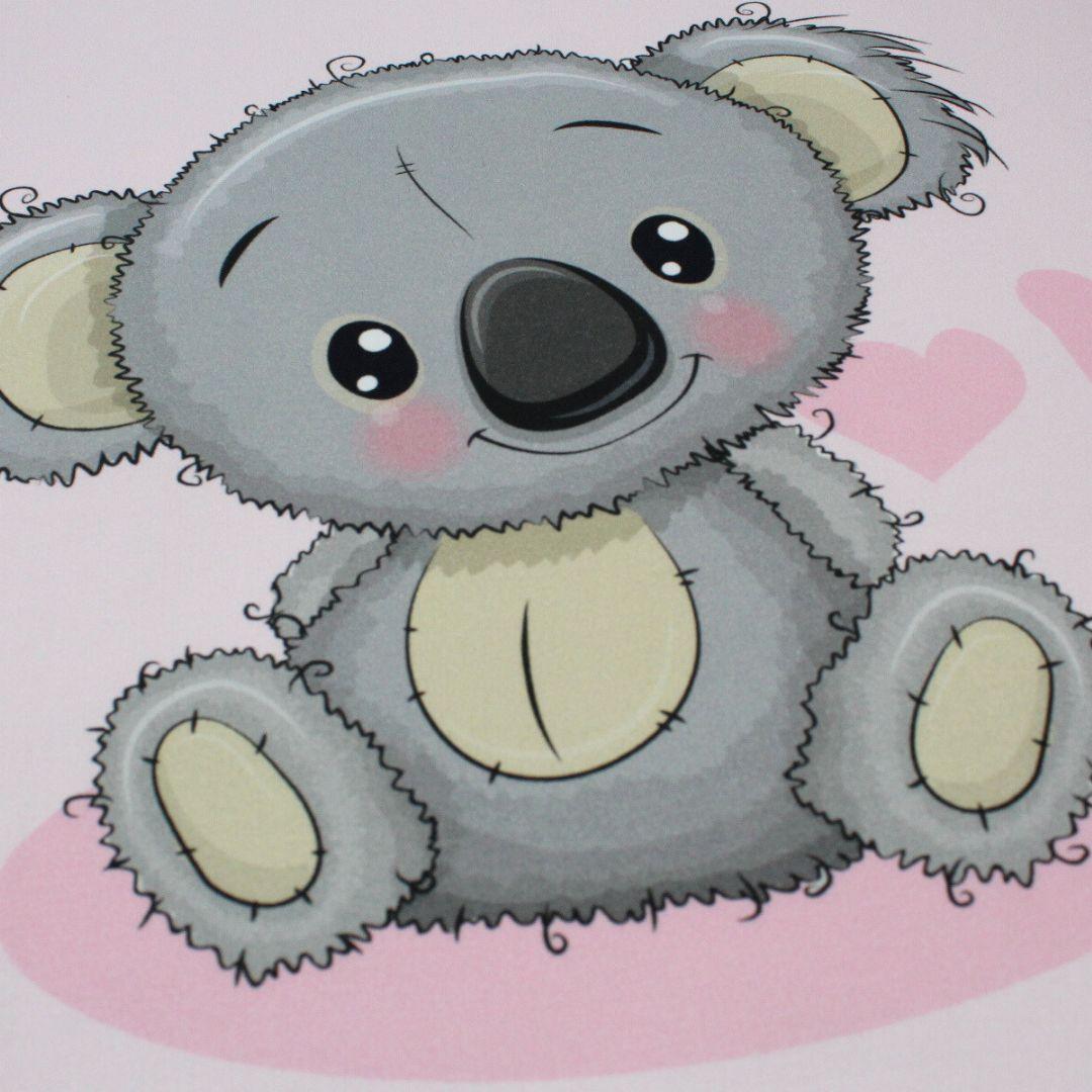 Koala-Panel – perfekt fürs Babyzimmer oder als Geschenk.