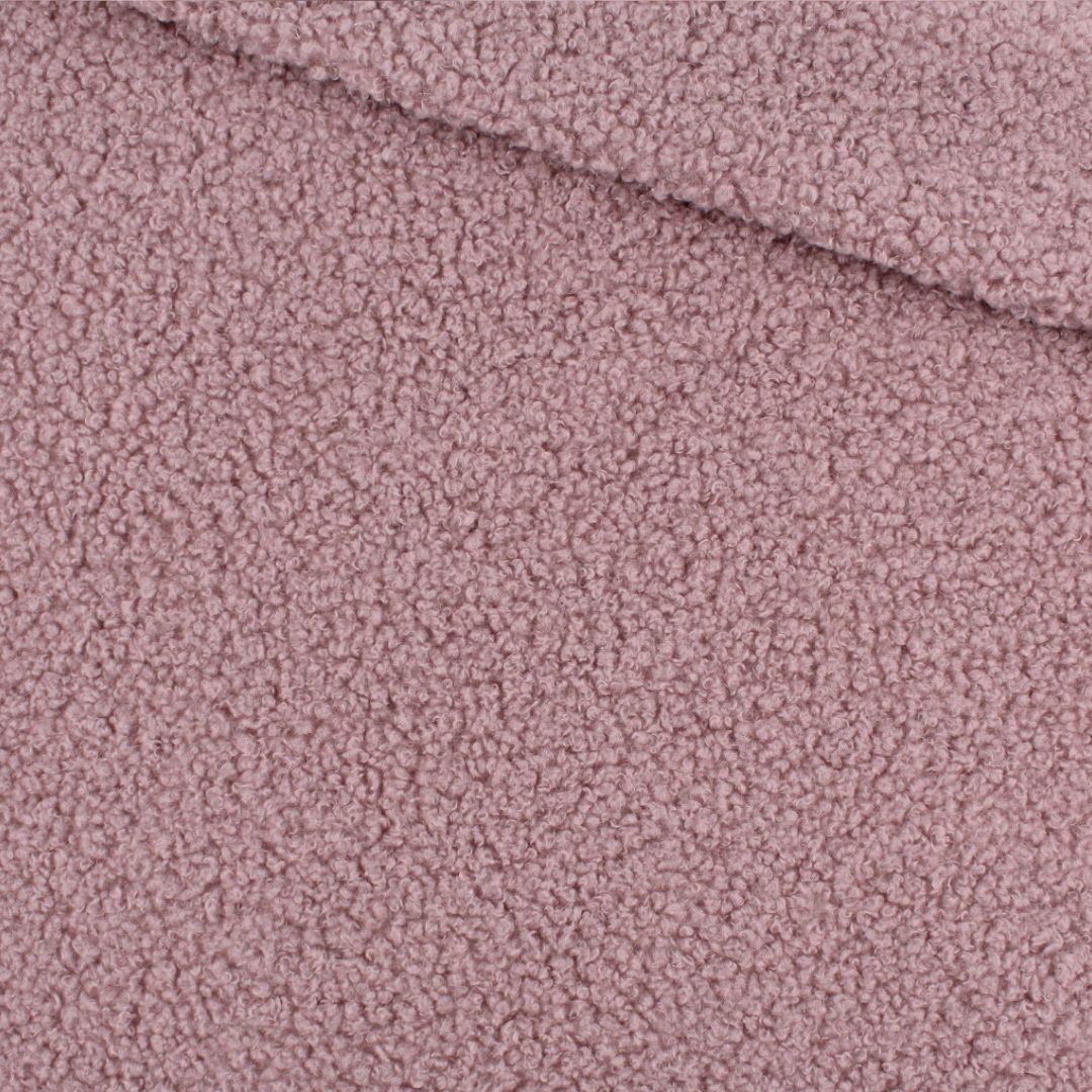 Strick Boucle in Altrosa - vielseitiger Stoff für Bekleidung und Accessoires