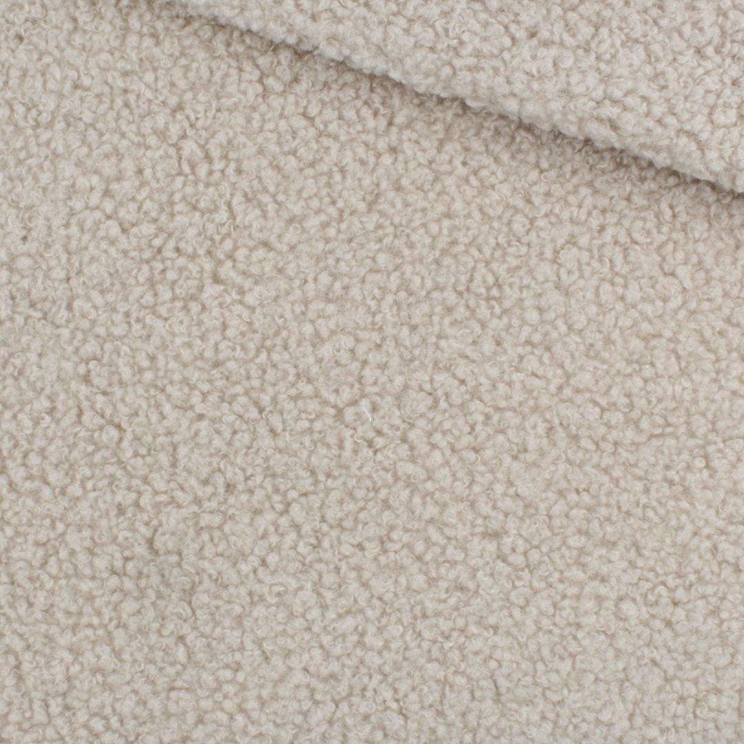 Weicher Strick Boucle in Sand