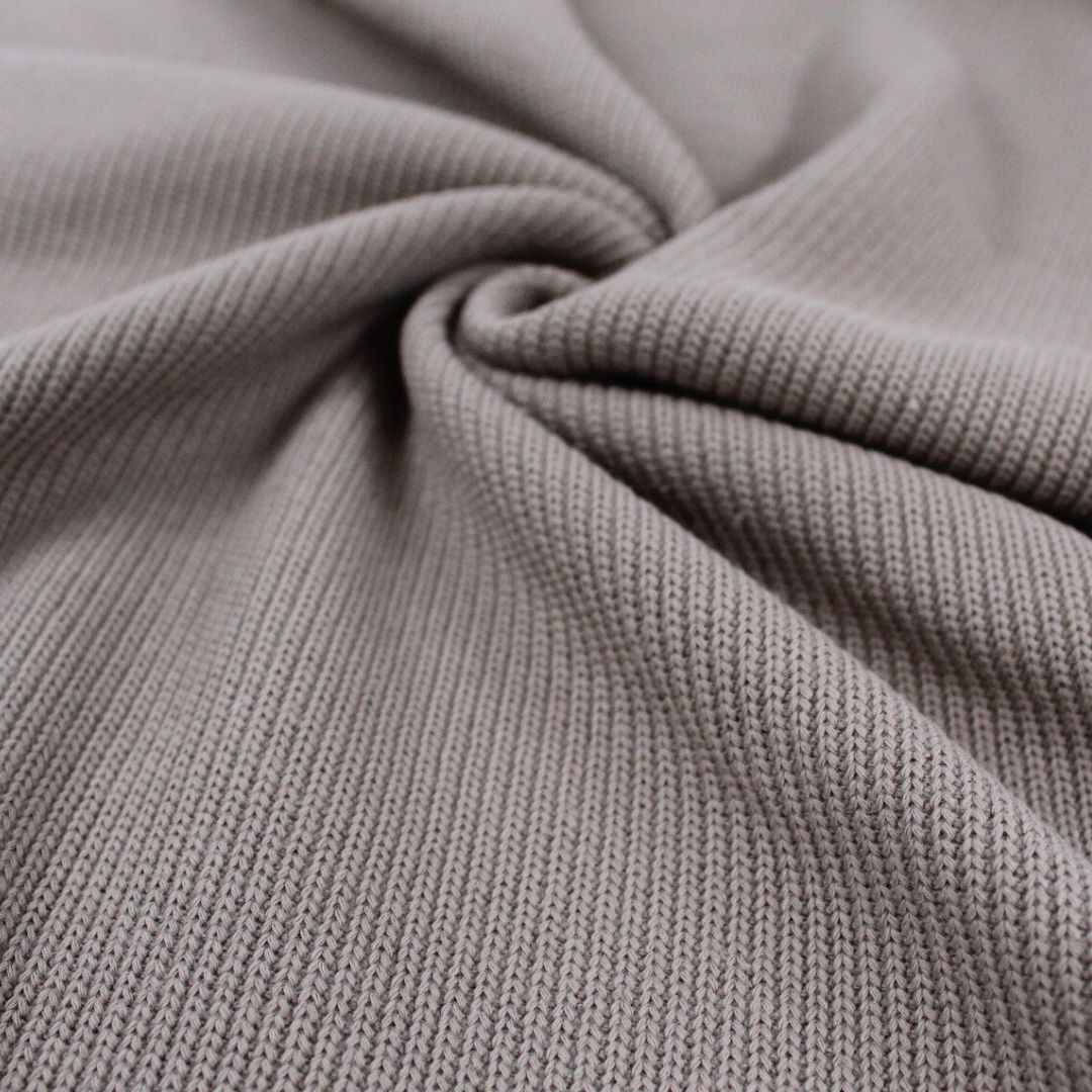 Nähstoff für gemütliche Decken und Kissen | Taupe