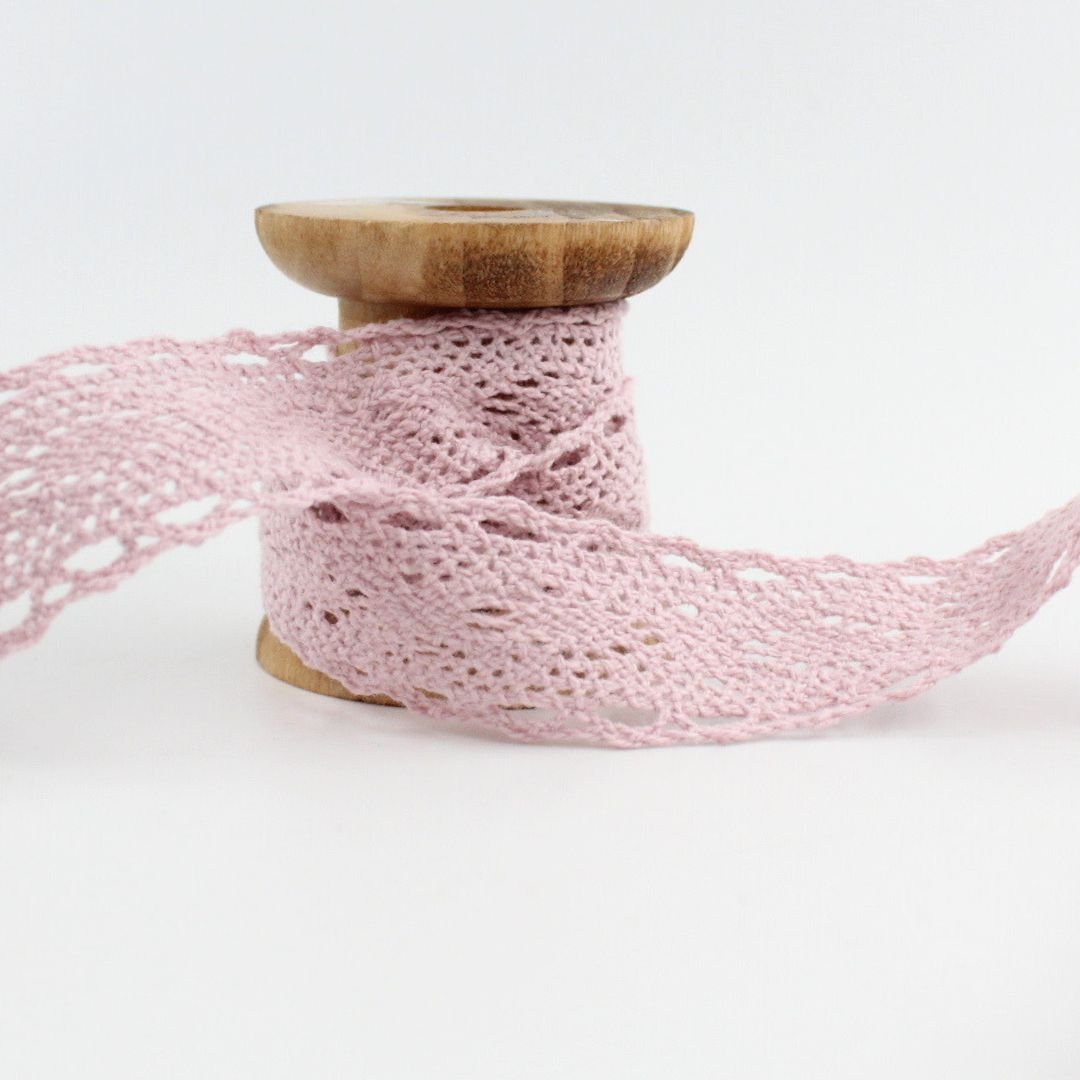 Baumwollspitze | 25 mm - Stofftime