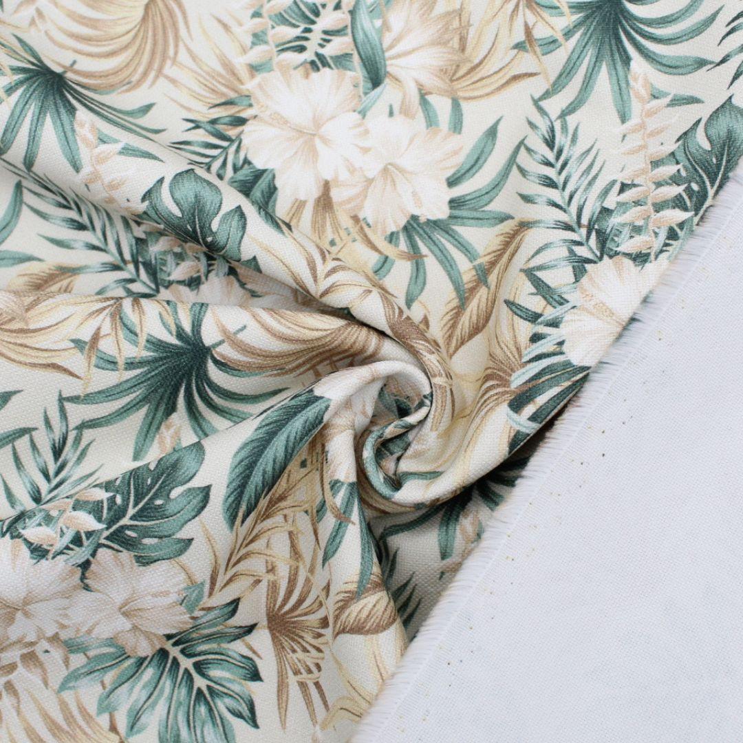 Canvas - Dekostoff Hibiskus - Stofftime