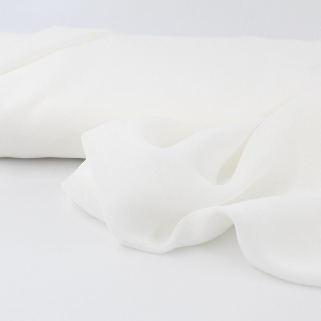 Chiffon uni | Ecru - Stofftime
