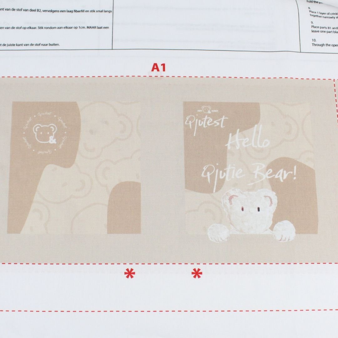 DIY Nähpanel – Qjutiest Babybuch selber nähen - Stofftime