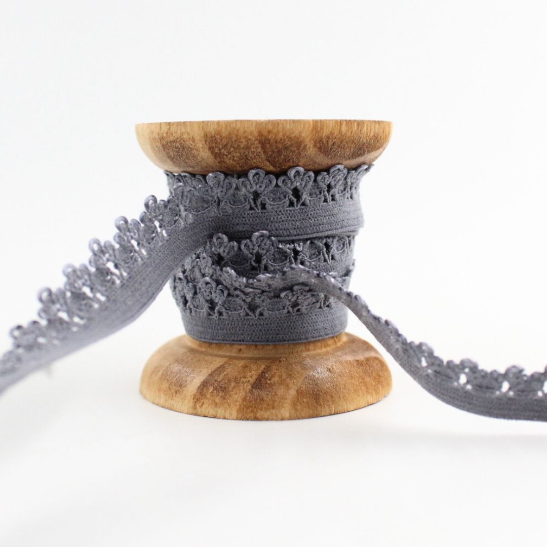 Elastisches Spitzenband 13 mm - Stofftime