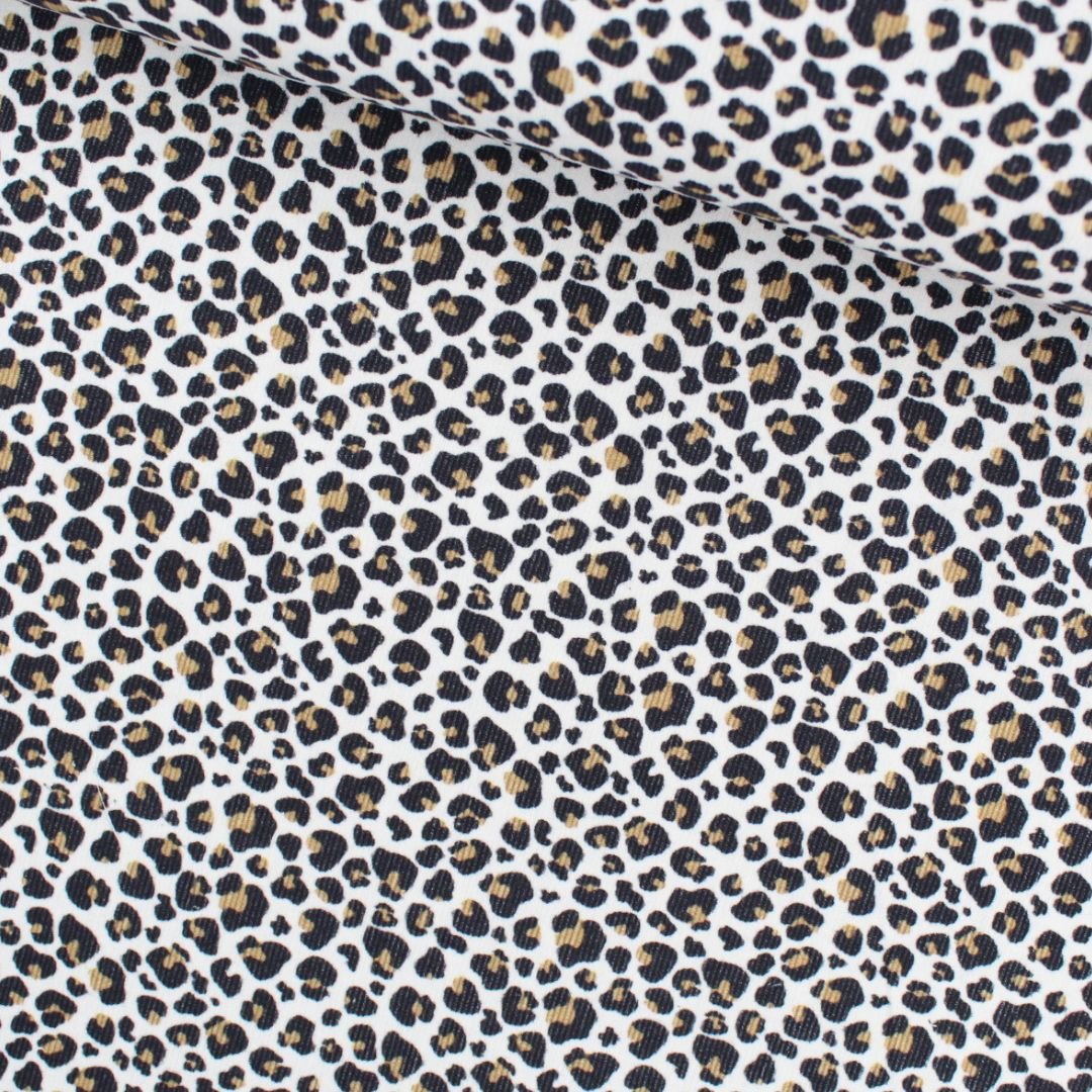 Feincord Leopardenmuster - Stofftime