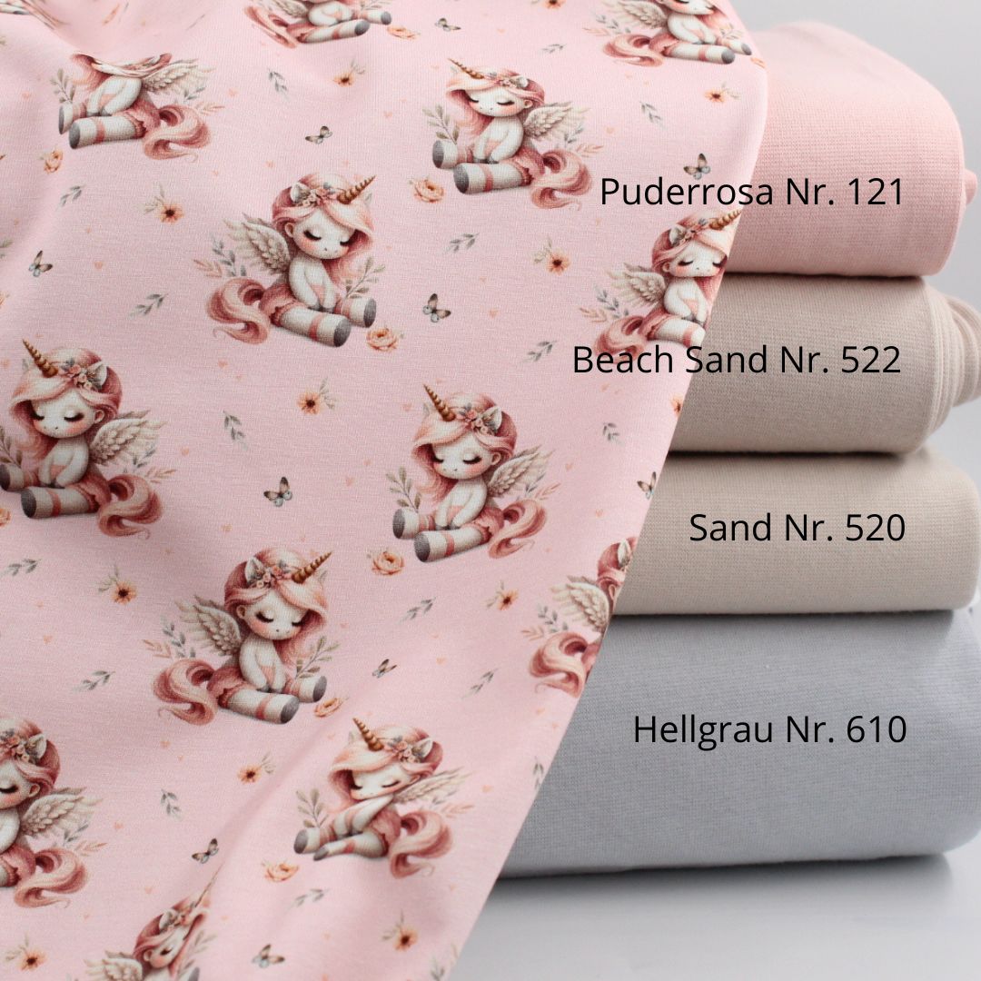 Jersey Einhorn | Rosa - Stofftime