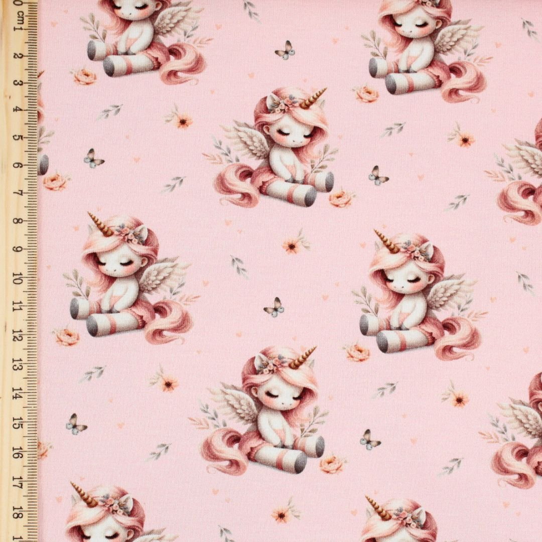 Jersey Einhorn | Rosa - Stofftime