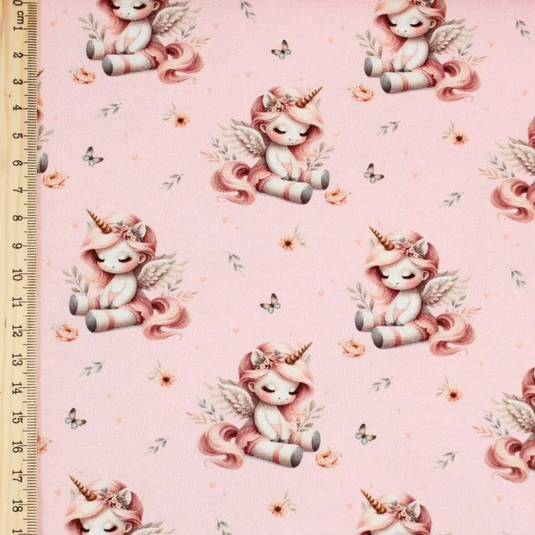 Jersey Einhorn | Rosa - Stofftime