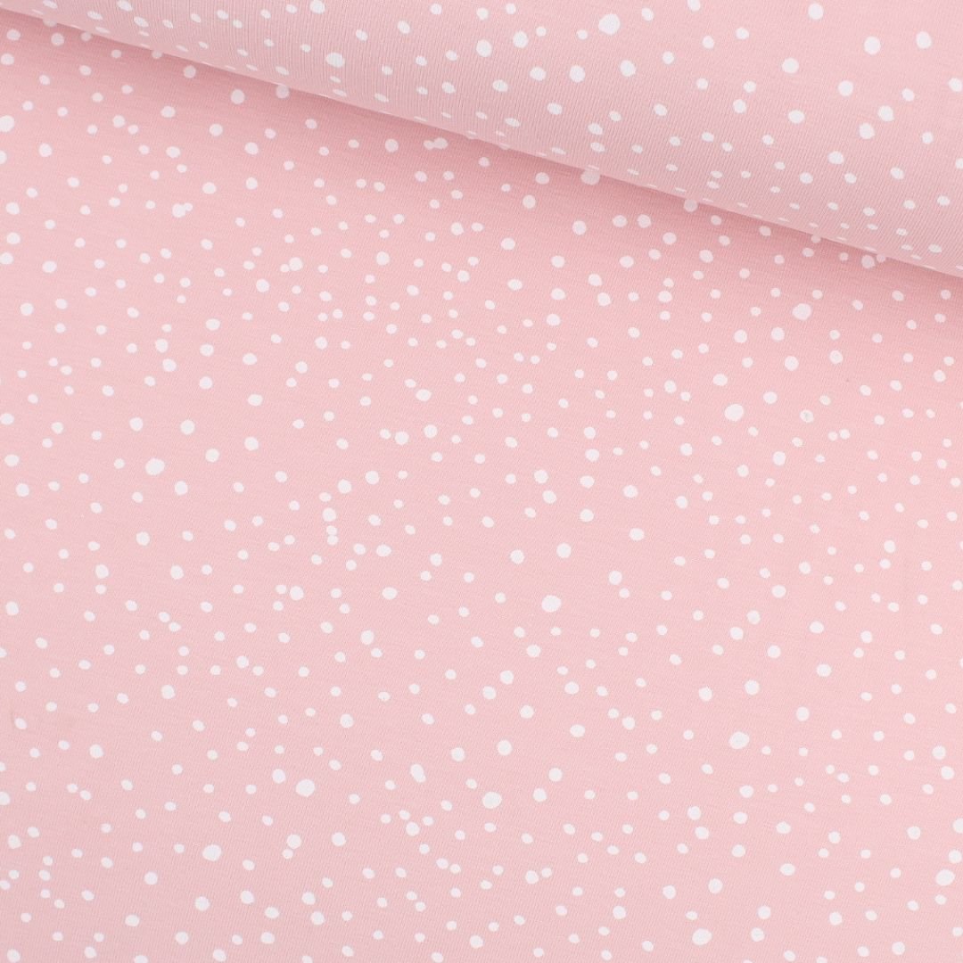 Jersey Stoff mit Punkten - Stofftime
