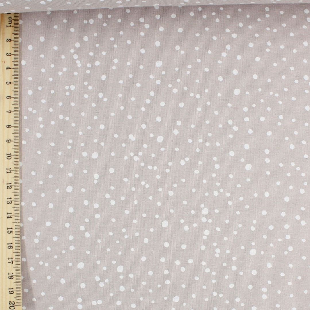 Jersey Stoff mit Punkten - Stofftime