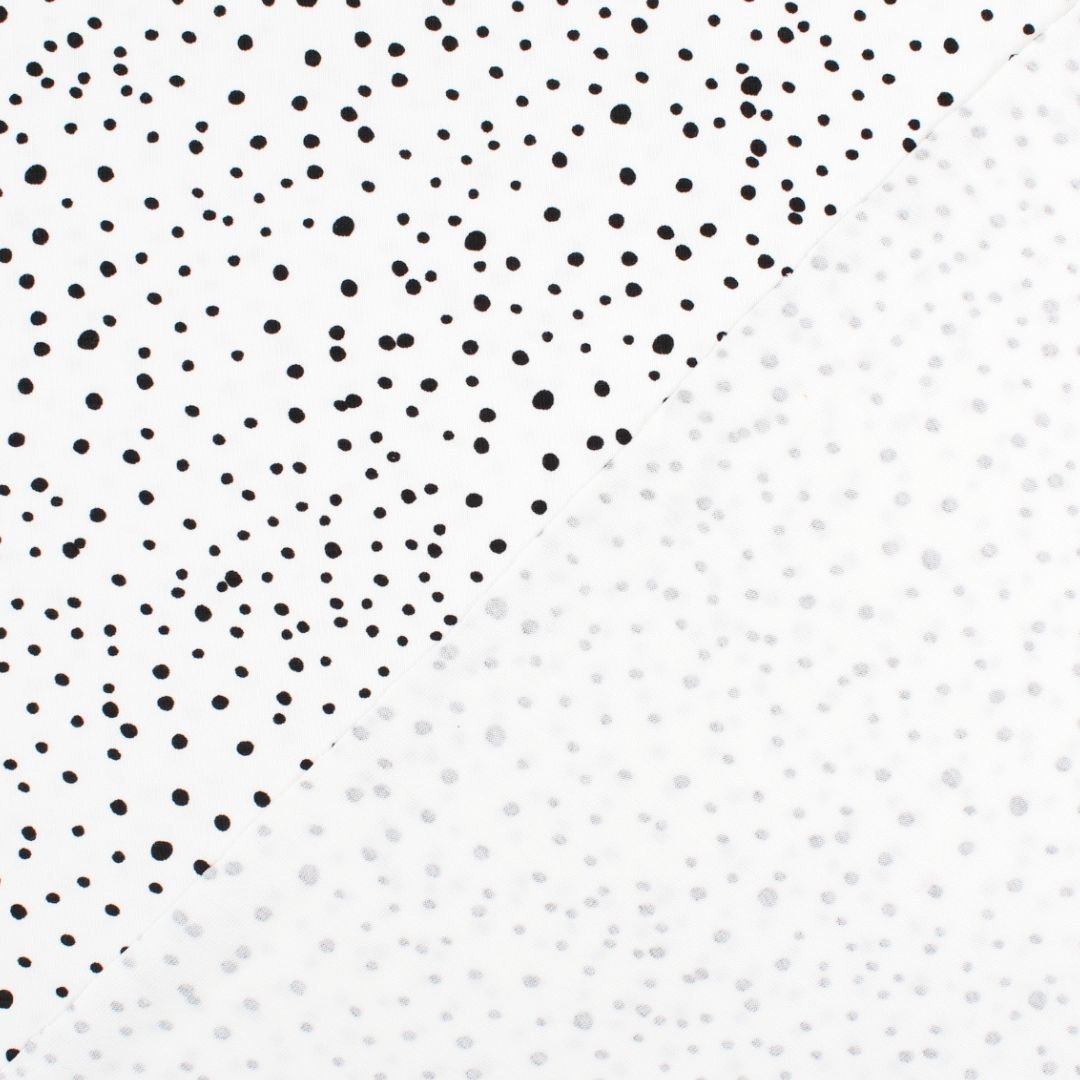 Jersey Stoff mit Punkten - Stofftime