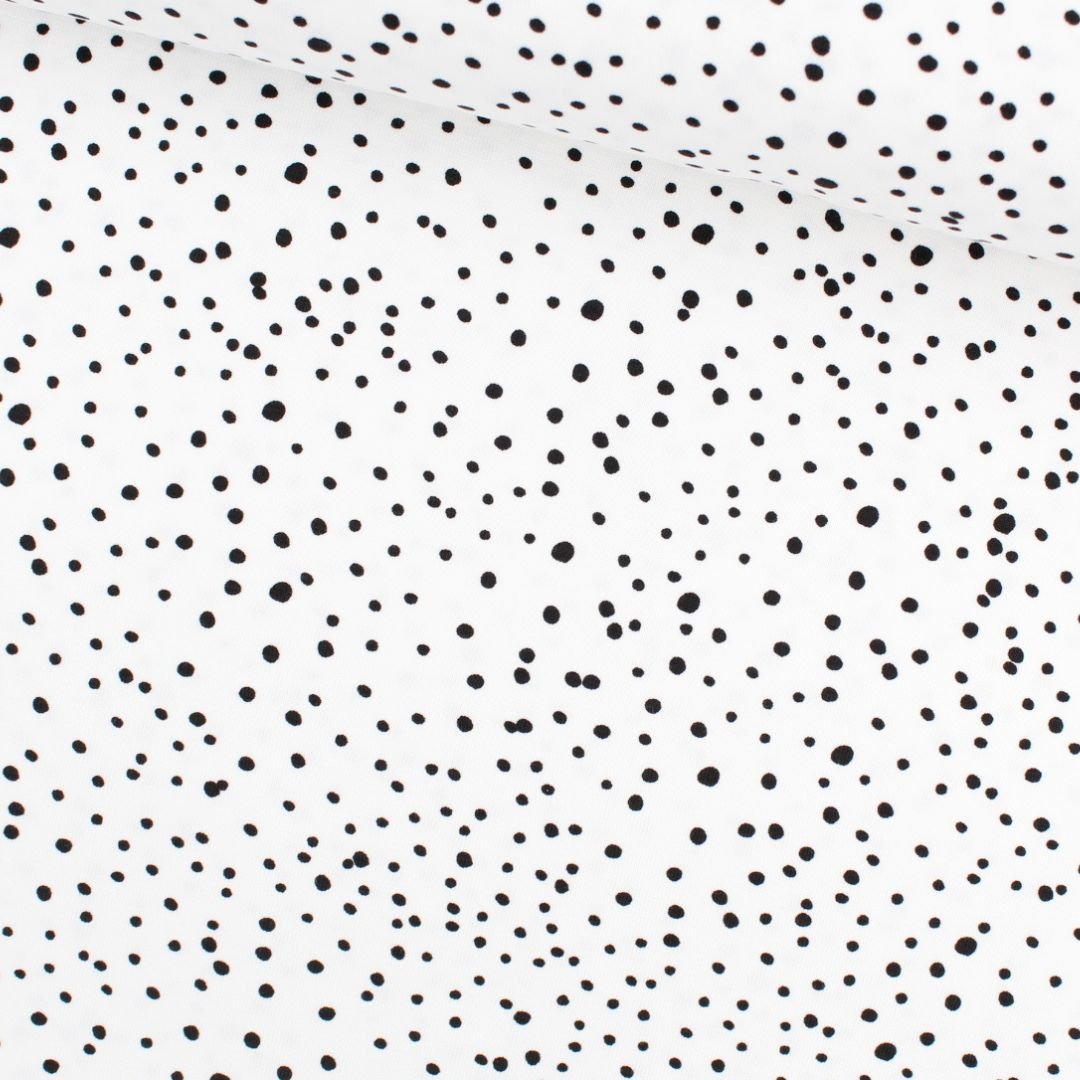 Jersey Stoff mit Punkten - Stofftime