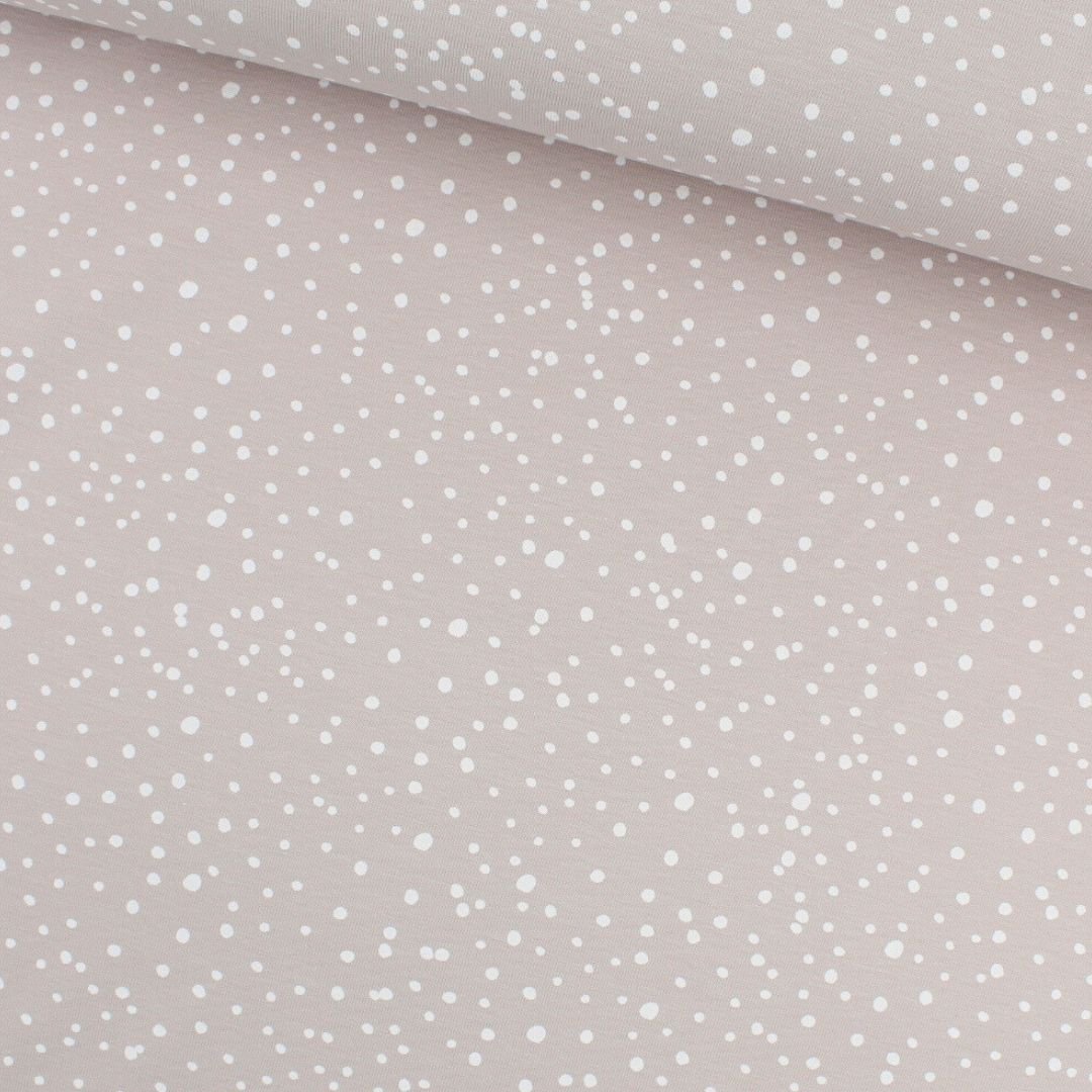 Jersey Stoff mit Punkten - Stofftime