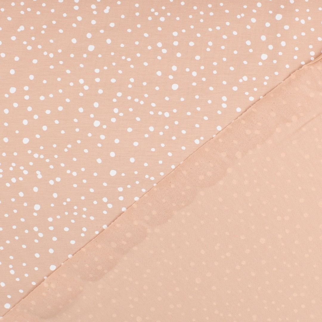 Jersey Stoff mit Punkten - Stofftime