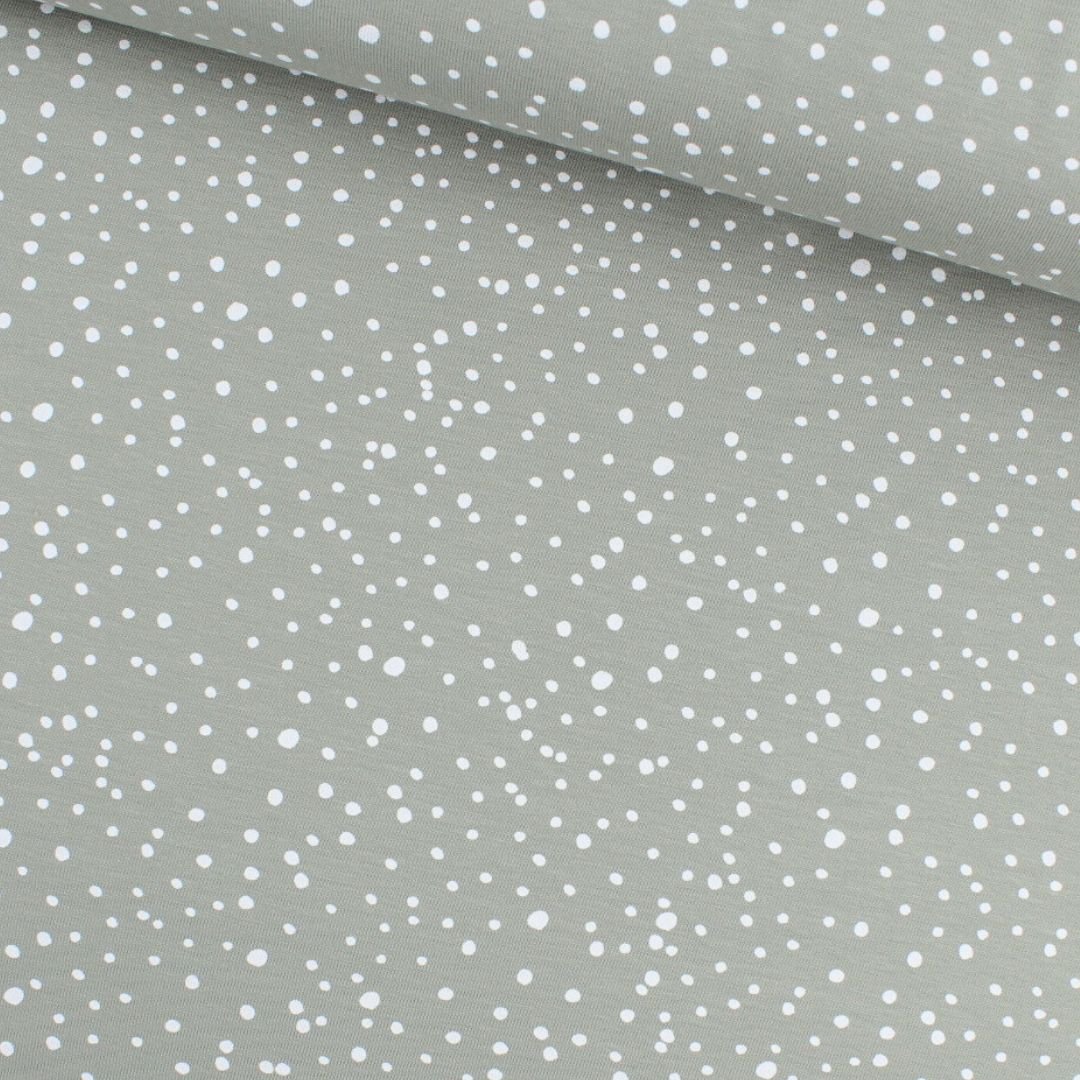Jersey Stoff mit Punkten - Stofftime