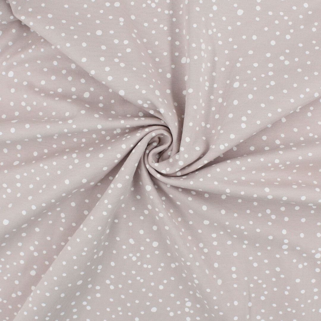 Jersey Stoff mit Punkten - Stofftime