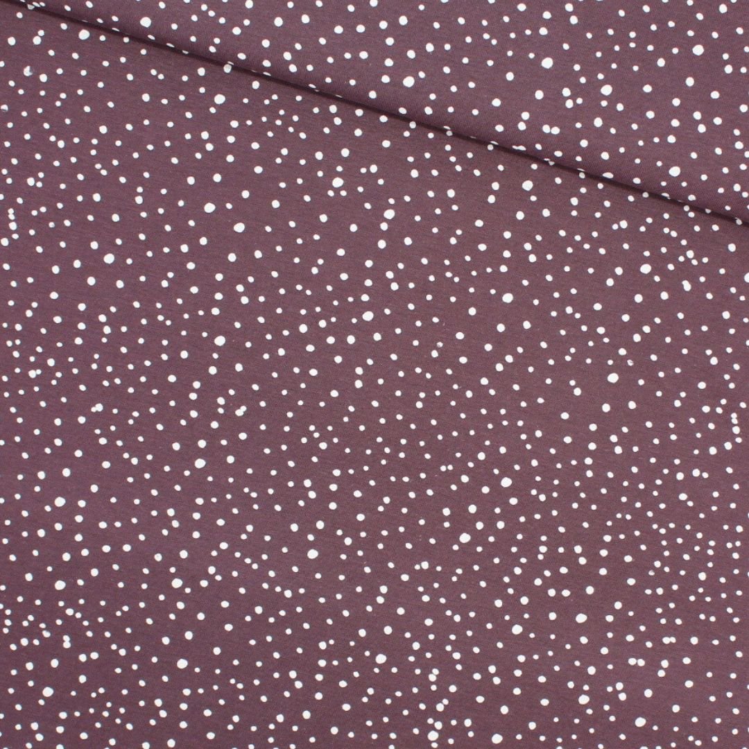 Jersey Stoff mit Punkten - Stofftime