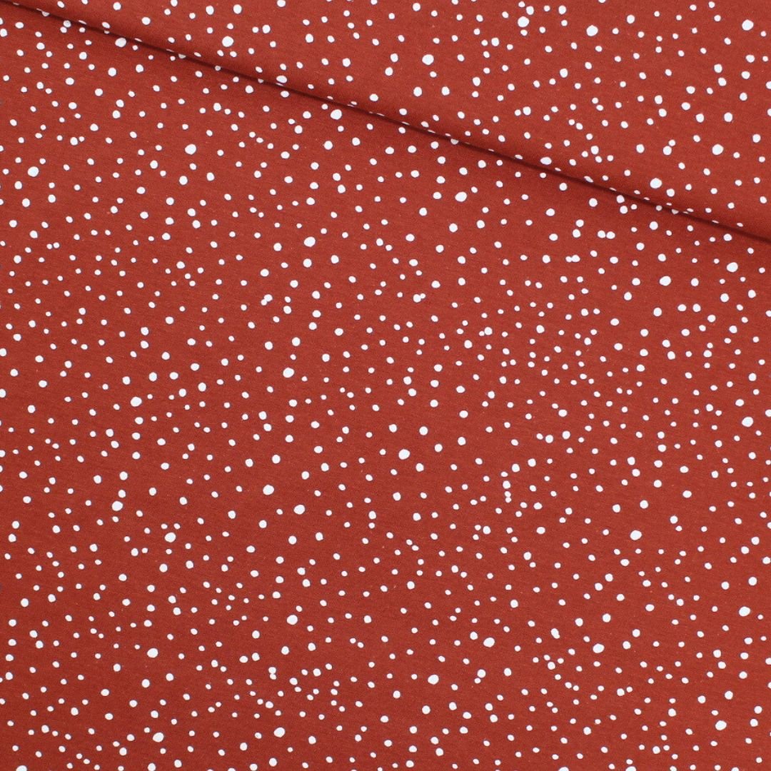 Jersey Stoff mit Punkten - Stofftime