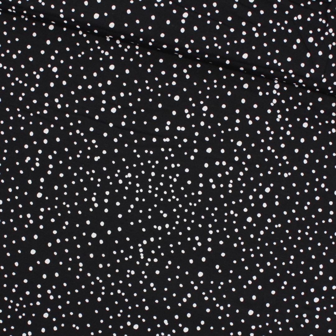 Jersey Stoff mit Punkten - Stofftime