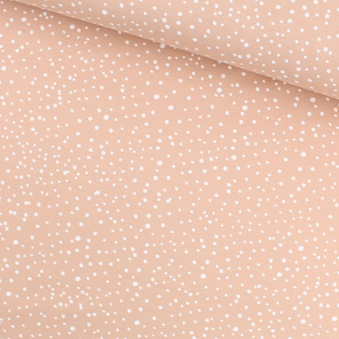 Jersey Stoff mit Punkten - Stofftime