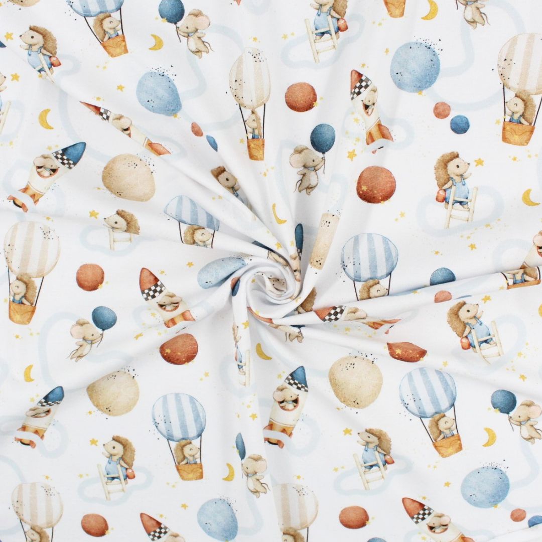 Jersey Stoff „Traumreise“ - Stofftime