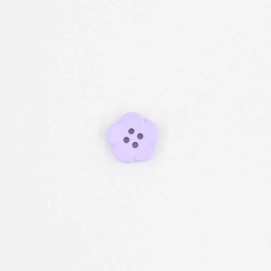 Kinderknopf Blumenform | 18 mm - Stofftime