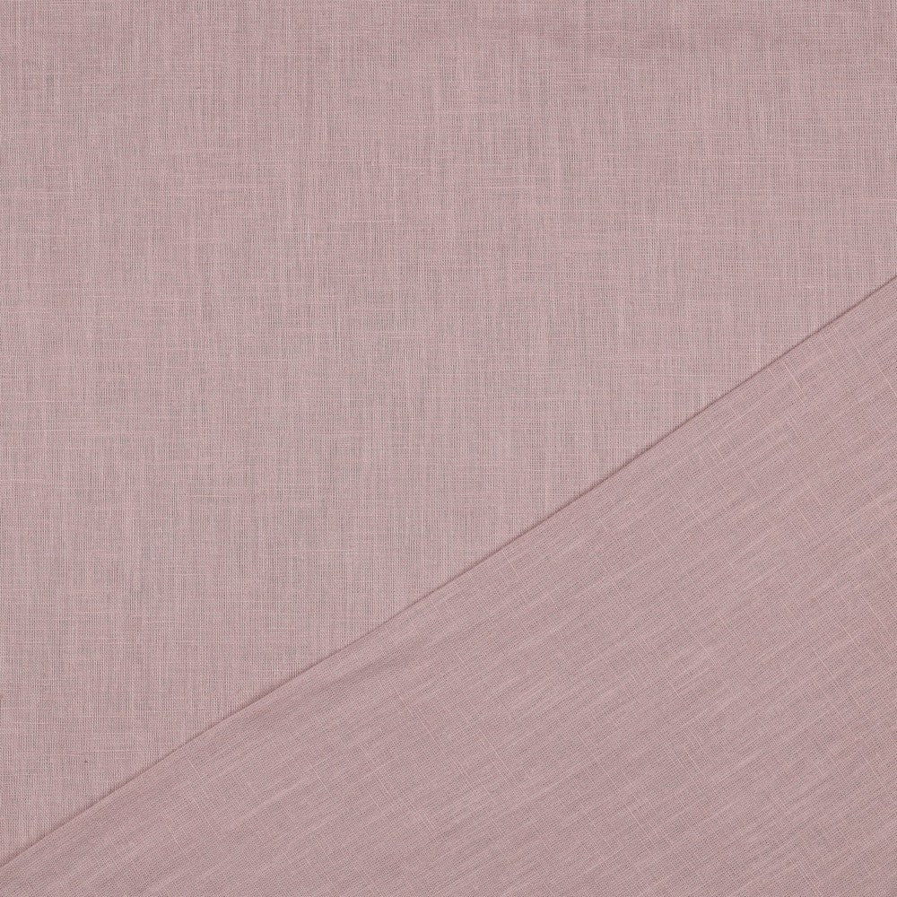 Leichter Leinen - Mix vorgewaschen | Altrosa - Stofftime