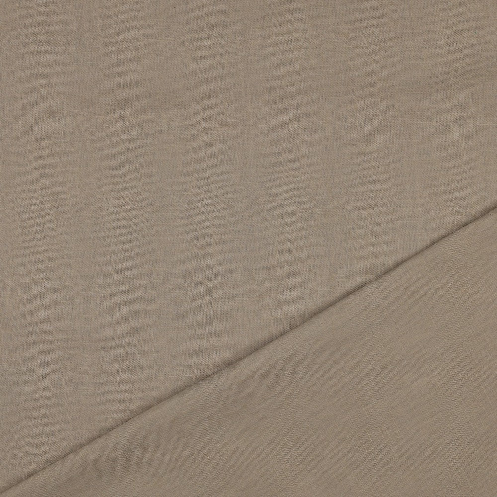 Leichter Leinen - Mix vorgewaschen | Cappuccino - Stofftime