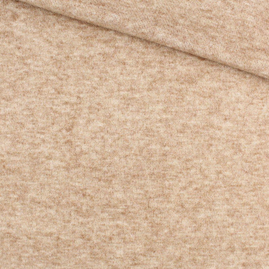 Strickjersey Beige - Stofftime