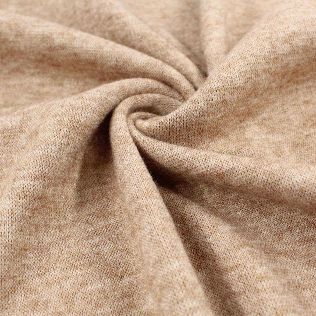 Strickjersey Beige - Stofftime