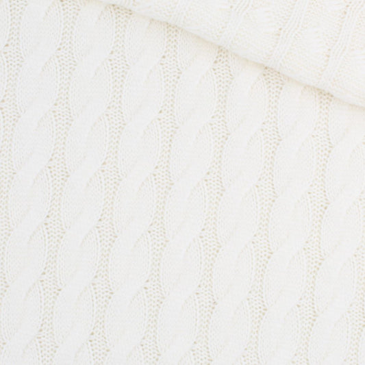 Strickstoff Nordic Cable | Ecru - Stofftime