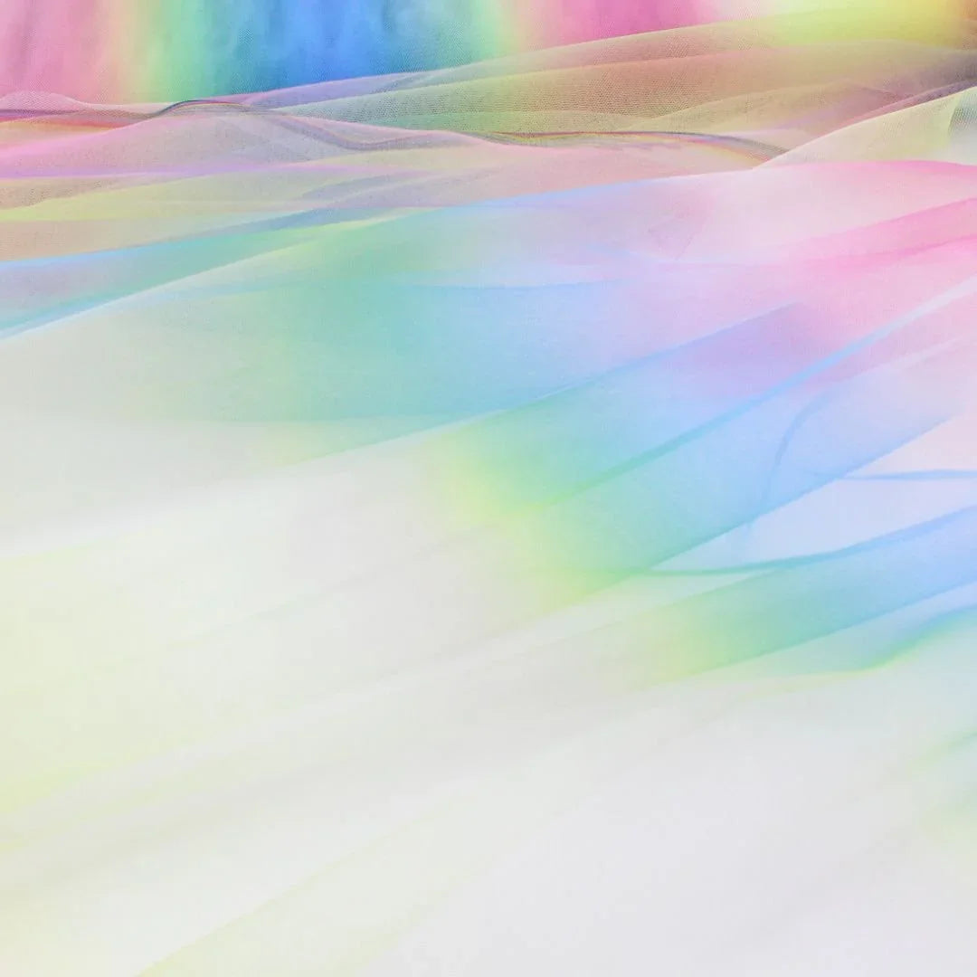 Weicher Tüll Regenbogen - Stofftime