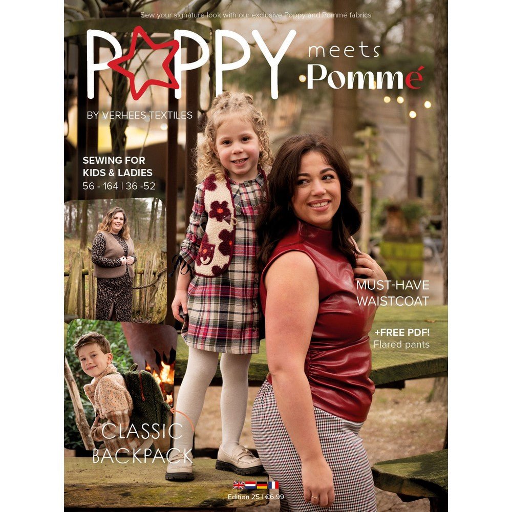 Zeitschrift Poppy | Edition 25 - Stofftime
