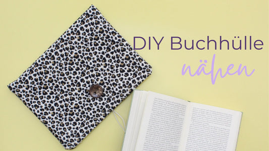 Buchhülle selber nähen: Dieses einfache DIY will jeder sofort nachmachen