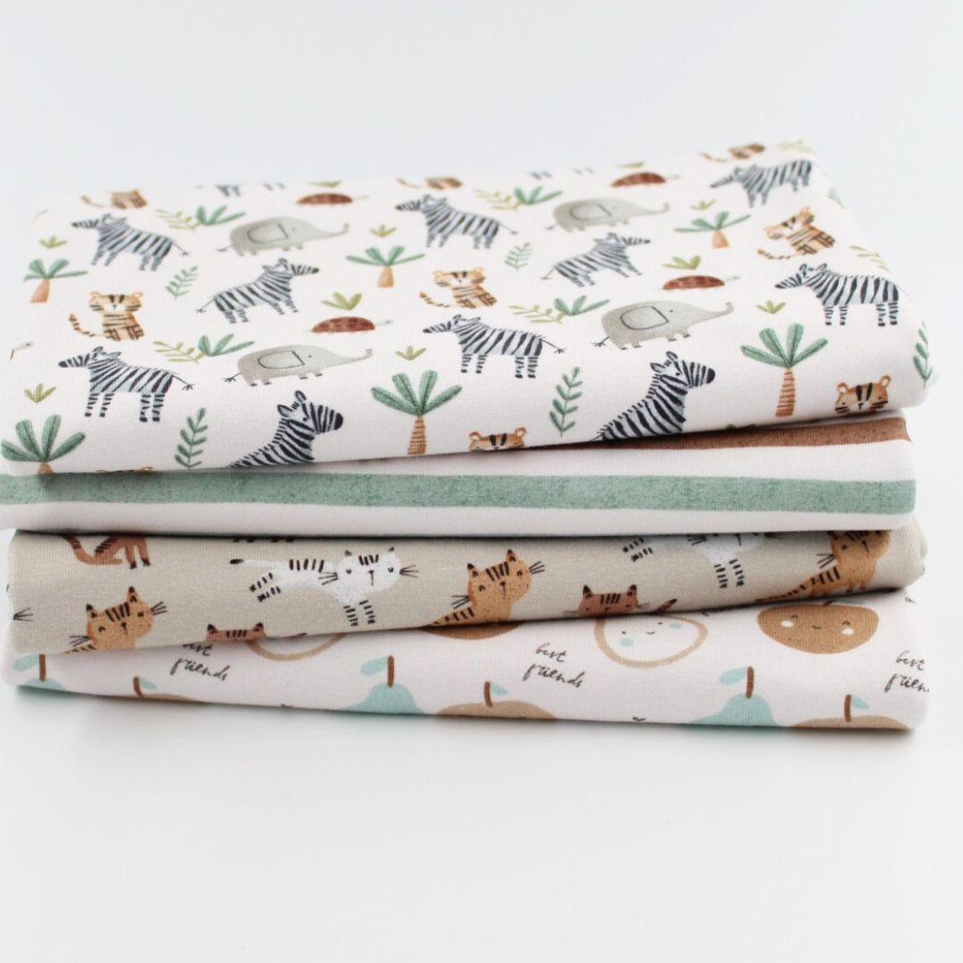Jersey Stoffe Muster - Stofftime