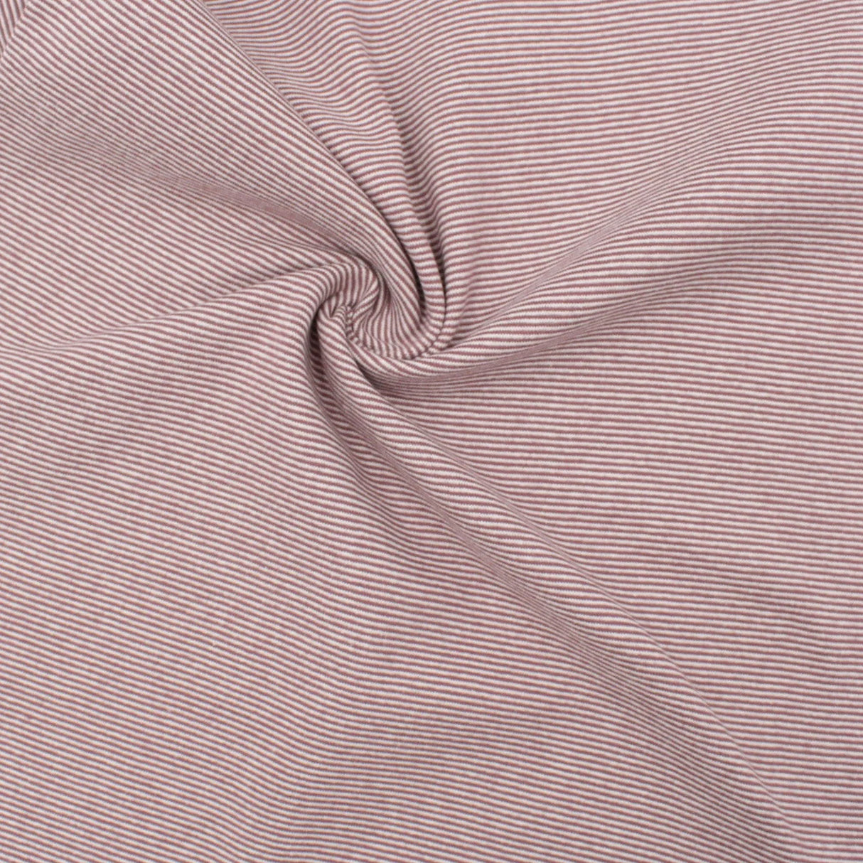 Bündchenstoff gestreift hellmauve