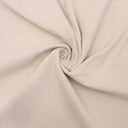 Bündchenstoff gestreift hellbeige